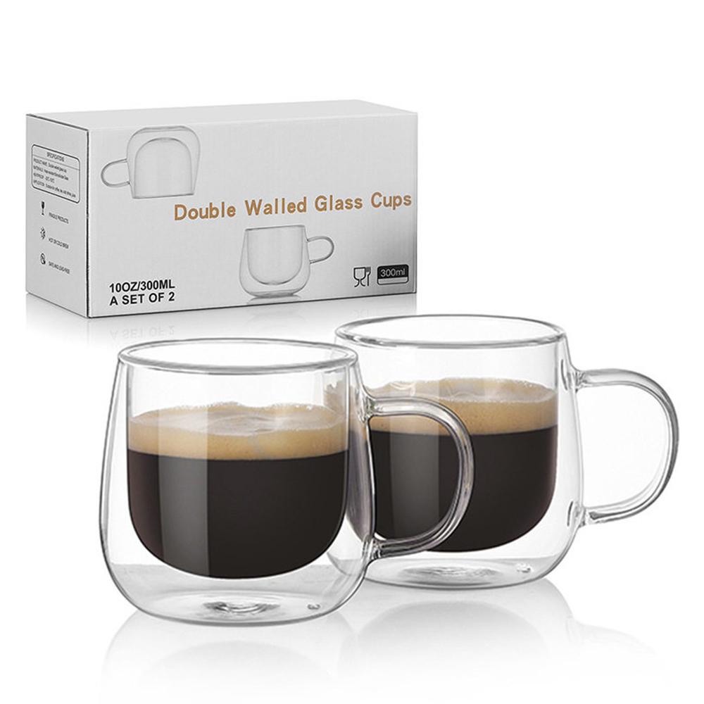 300ML round cup pearl cotton two packs