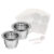 2 cup bodies + 100 aluminum film + brush spoon