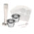 2 cup bodies + powder hammer + 100 aluminum film + brush spoon