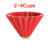 2-4 servings red