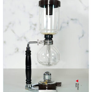 Siphon coffee maker household siphon pot set heat-resistant small glassware coffee machine 3/5 servings - Image 4