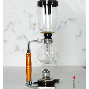 Siphon coffee maker household siphon pot set heat-resistant small glassware coffee machine 3/5 servings - Image 5