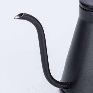 1.2L hand-brewed coffee pot, stainless steel long-mouthed pot, Nordic style temperature-controlled open flame tea kettle, drip fine-mouthed pot - Image 3