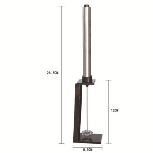 Coffee beater, electric household milk blender, milk lid, milk foaming machine, handheld milk beater with bracket - Image 8