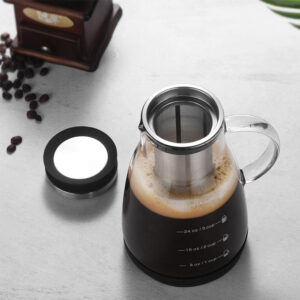 Cold brew pot, glass coffee pot, large-capacity filter extraction pot, brewing utensils, ice drop cold brew bottle, household sharing pot - Image 3