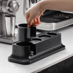 Multifunctional stainless steel pressed silicone food pressed silicone pressed powder stainless powder foundation coffee auxiliary powder cloth seat pressed bottom - Image 3