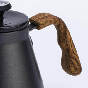 1.2L hand-brewed coffee pot, stainless steel long-mouthed pot, Nordic style temperature-controlled open flame tea kettle, drip fine-mouthed pot - Image 4