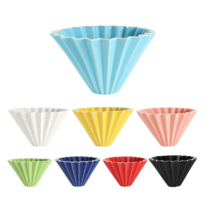 Coffee drain ceramic coffee filter cup origami filter cup V60 hand-brewed coffee filter coffee funnel appliance - Image 4