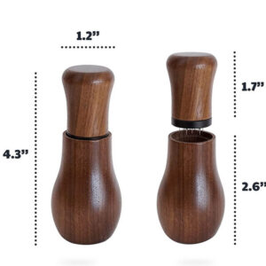 Coffee cloth powder needle gourd-shaped powder dispenser, coffee stirring agglomeration and breaking device with 10 needles for storing coffee tools - Image 3
