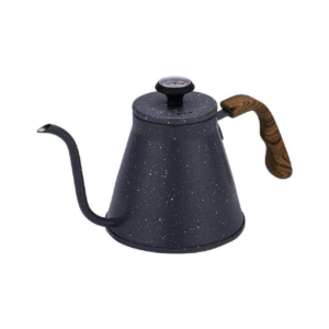 1.2L hand-brewed coffee pot, stainless steel long-mouthed pot, Nordic style temperature-controlled open flame tea kettle, drip fine-mouthed pot - Image 5