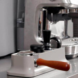 Multifunctional stainless steel pressed silicone food pressed silicone pressed powder stainless powder foundation coffee auxiliary powder cloth seat pressed bottom - Image 4