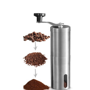 Hand-cranked grinder, manual coffee grinder, grinding set, portable household small hand-cranked grinder - Image 7