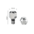 Steam pipe three-hole nozzle