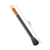 Black cleaning brush double-headed