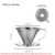 Small filter cup