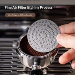 Stainless steel coffee filter 51/53/58mm stainless steel secondary water separation internet coffee extraction accessories appliances - Image 3