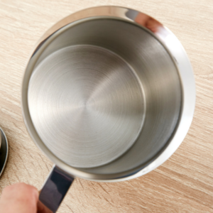 Stainless steel manual milk beater, coffee garland cup with lid, double-layer coffee milk beater, coffee accessories - Image 3
