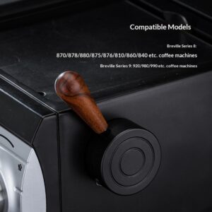 Steam switch labor-saving external handle Platinum rich special steam lever labor-saving and easy-to-pull design coffee machine accessories - Image 3