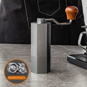 Hand-brewed coffee set gift box, hand-brewed pot, filter cup, grinder, sharing pot, electronic weighing coffee appliance set - Image 4