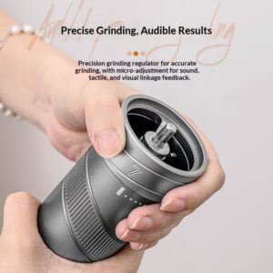 Hand grinder, external coffee grinder, portable small steel core with scale, hand grinder, coffee machine appliances - Image 3