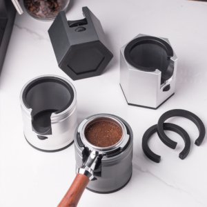 Aluminum alloy coffee press seat, height adjustable handle, universal coffee machine press table, simple light luxury coffee utensils - Image 4