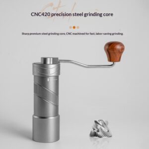 Hand grinder, external coffee grinder, portable small steel core with scale, hand grinder, coffee machine appliances - Image 4