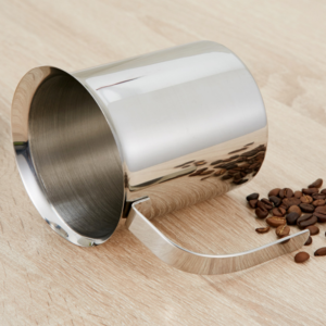 Stainless steel manual milk beater, coffee garland cup with lid, double-layer coffee milk beater, coffee accessories - Image 4