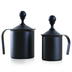 Stainless steel coffee milk frother, double-layer milk dispenser, lahua milk frother, cappuccino latte coffee accessories - Image 4