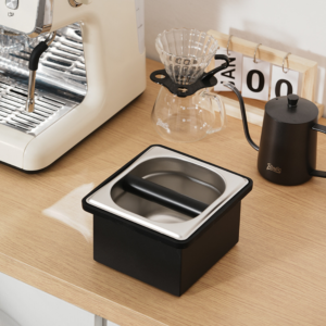 Stainless steel coffee utensils, large-capacity coffee powder residue bucket, coffee milk tea shop slag box, professional supporting equipment - Image 4