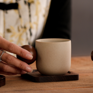 Creative exquisite coffee cup clay espresso coffee cup handmade ceramic teacup bowl coarse pottery large teacup household cup - Image 3