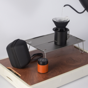 Travel hand-brewed coffee set portable stainless steel coffee cup outdoor travel car portable brewing combination appliance - Image 4
