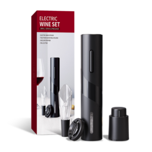 Portable electric bottle opener, dry battery, wine bottle opener, black high-end automatic wine bottle opener - Image 3