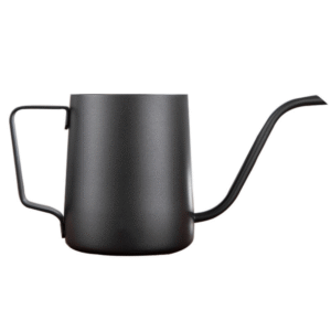 304 stainless steel Teflon coffee pot, long mouth, ear-mounted hand-brewed coffee pot, minimalist style, hand-brewed coffee utensils - Image 5