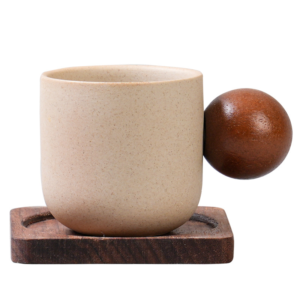 Creative exquisite coffee cup clay espresso coffee cup handmade ceramic teacup bowl coarse pottery large teacup household cup - Image 5