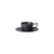 Black 80ml coffee cup + butterfly