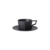 Black 220ml coffee cup + butterfly