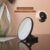 【Black】 Aluminum alloy extraction mirror