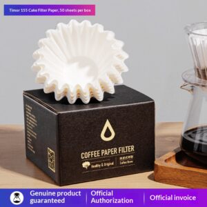 Taimo cake filter paper origami wave filter paper hand-brewed coffee filter cup filter paper Golden Dragon cup filter paper 155 - Image 6