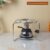 Round stove frame + ceramic head gas stove black