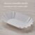 White plastic bean tray 450g