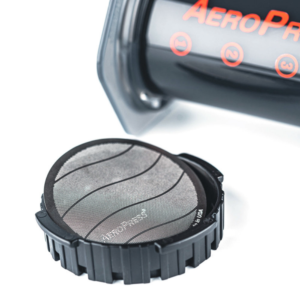 American Aeropress original flow rate control matching filter booster valve stainless steel filter - Image 3