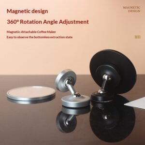 Coffee extractor mirror, rotating multi-angle magnetic suction auxiliary, bottomless handle, concentrated liquid, universal observation mirror - Image 3