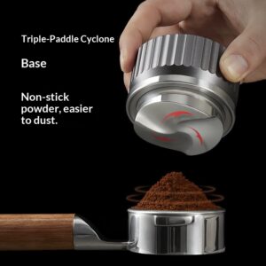 Hero Thor self-gravity coffee powder dispenser automatically adjusts the height of the espresso machine powder press powder hammer 58mm - Image 3