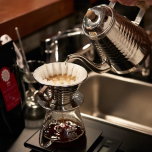 Japanese original KALITA stainless steel basket-shaped cake-shaped hand-brewed coffee filter cup No. 155/185 - Image 3