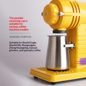 Stainless steel coffee sifter, little Pegasus, little flying Eagle, electric grinder, powder, steel cup, fragrant cup, sieve, fine powder can - Image 3