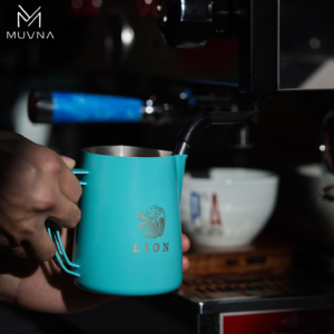 MUVNA MUVNA Professional Coffee Garland Milk Cup DBW Double Wing Garland Cylinder PCA Yan Jiaqi Joint Style - Image 3