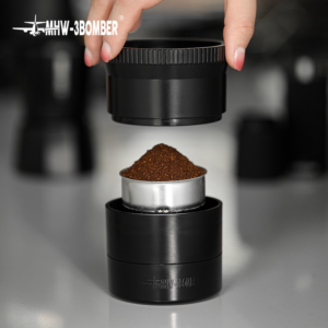 MHW-3BOMBER Bomber Mocha coffee pot cyclone powder dispenser anti-flying powder filling device single and double valve universal - Image 3