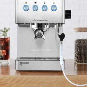 The new coffee shop bar commercial espresso machine cleaning brush burner brush steam cleaning brush brewing head filter - Image 3