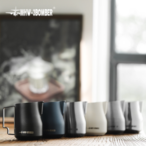 MHW-3BOMBER Bomber stainless steel Pull flower cup Turbine milk tank Eagle Mouth milk foam Cup 450ml - Image 4
