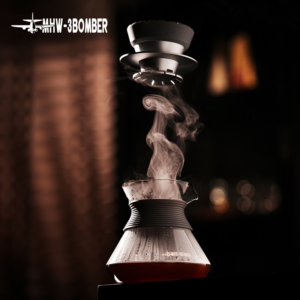 MHW-3BOMBER Bomber Fragrant pot Coffee Hand-brewed sharing pot High borosilicate glass Du Jianning Joint name - Image 4